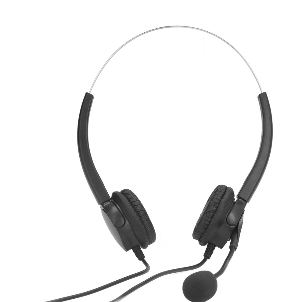 Adjustable Wired Office Headset With Noise Reduction Microphone For Call Centers 8361374591382
