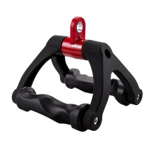 Ergonomics V-Shaped Bar 360Rotating V-Handle Biceps Triceps Back Workout Handle LAT Pull Down Cable Machine