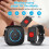 Wireless Watch Button Pager Emergency SOS Paramedic Pager Emergency Call Button for Patient Call System EU Plug White 4