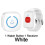 Wireless Watch Button Pager Emergency SOS Paramedic Pager Emergency Call Button for Patient Call System EU Plug White 2