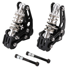 DIY Monopatín Resorte Amortiguador Trasero Puente Monopatín Camiones Suspensión 8 Pulgadas de Largo Tablero Suspensión Resorte Kit