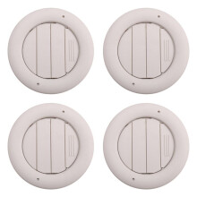 4 Piezas Rejilla de Ventilación de Aire Acondicionado para Techo de Automóvil FL1Z-19893-AH para Explorer 2011-2019 para MKT Navigator