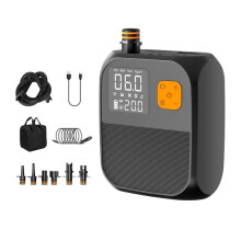 Bomba de Aire Eléctrica Portátil 80W 8000mAh Inflador de Batería para Tablas de Remo, Botes y Kayaks Bolsa Regular