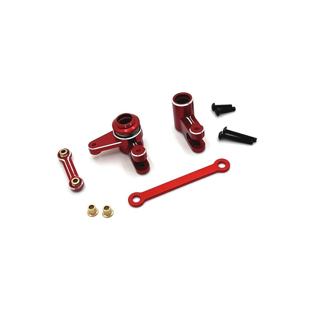 Rc Car Upgrade Steering Component Servo Rod Set For Mjx 1/10 10208 Rc Car Upgrade Parts Red 6032350274033