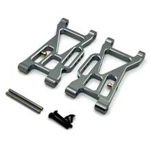 RC Car Upgrade Front Under Swing Arm Set för MJX 1/10 10208 RC Car Upgrade Parts Grå