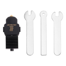 Kit Hotend pour Buse A1, Assemblage D'Extrémité Chaude, Buse en Acier Trempé de 0,8 mm pour PiÚce D'Imprimante 3D A1