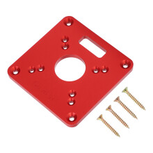 Non-Sag Aluminum Router Table Insert for Accurate Fence Alignment
