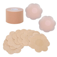 Brustlift-Tape-Set, Atmungsaktives Vliesstoff, Push-up & Stützend
