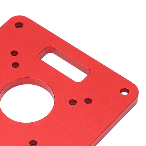 Non-Sag Aluminum Router Table Insert for Accurate Fence Alignment 2