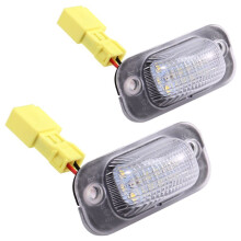 LED Bakre Registreringsskyltsbelysning Vit Lampa 191943167 för II MK2 II Toledo i