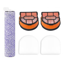 För WDB1F2 HydroVac AW201 AW302 WD201 WD100 WD200 WD101 WD200C Dammsugare Borstrulle Filterpaket Reservdelar