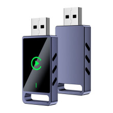 Kabelloses CarPlay 2in1 AI Box Android Auto USB Auto Dongle BT WiFi für Kabelgebundenes CarPlay/Android Auto Autos Stecker und Spielen