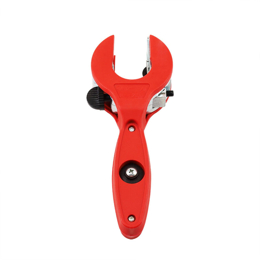 Ratcheting Tube Cutter Ergonomic Design Adjustable Ratcheting For Confined Areas For Metal Tubes Red 9426802743739