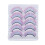 5 Stück Gradient-Farb Fake-Wimpern Fluffy 3D Locken AG02 13
