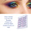 5 Stück Gradient-Farb Fake-Wimpern Fluffy 3D Locken AG02 4