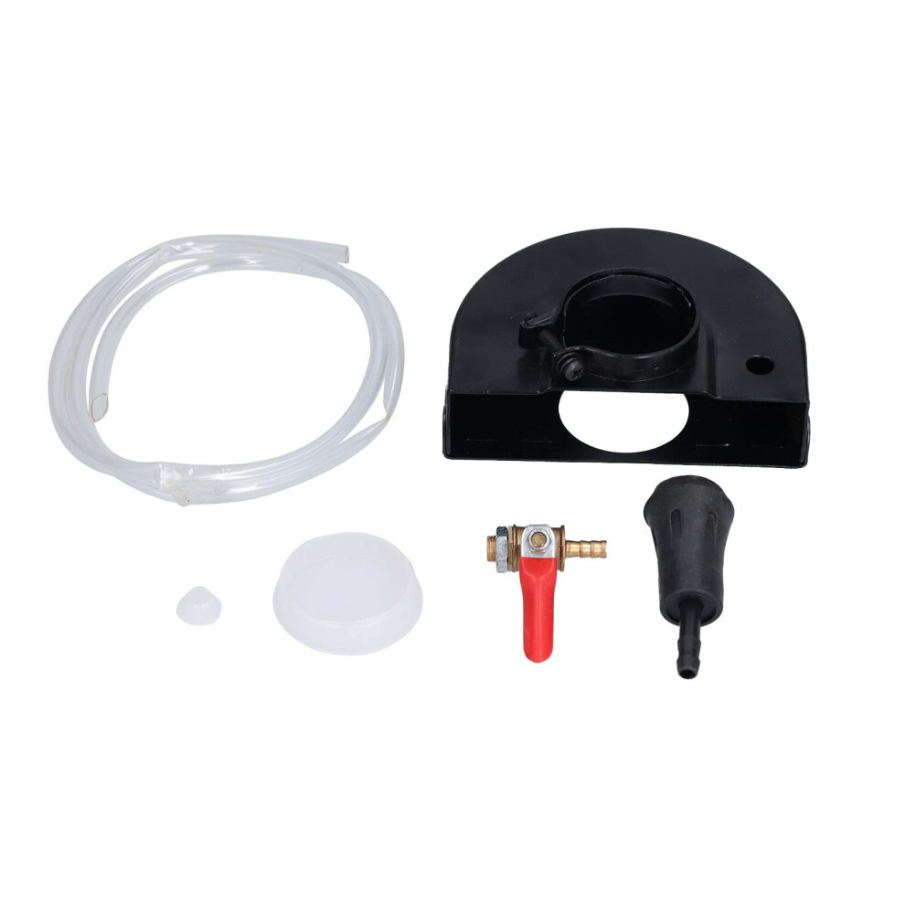 Angle Grinder Dust Cover, Adjustable Water Outlet, Dust Shroud With Valve, Fits Most Angle Grinders For Workshop 9189345455209