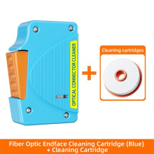 Fiber Optic Cleaner Cassette+Cleaning Core Fiber End Face Cleaning Box Pigtail Cleaner for SC/FC/ST/LC Cleaner Tool B