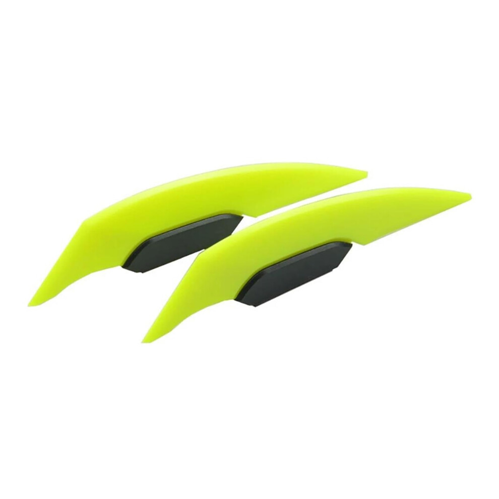 Front Fairing Wing Plate, Fixed Wing Side Wing Spoiler, Dynamic Wing Decorative Sticker For Honda Grom Msx125 Yellow 9426802743838