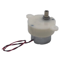 6V 100RPM DC Gear Motor Low Noise Durable Micro Motor for Robots and Craft Projects
