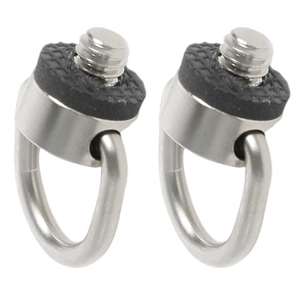 Dring Camera Screw 1/420 Stainless Steel With Rubber Pad For Tripod And Strap Attachment Silver 9347817275247