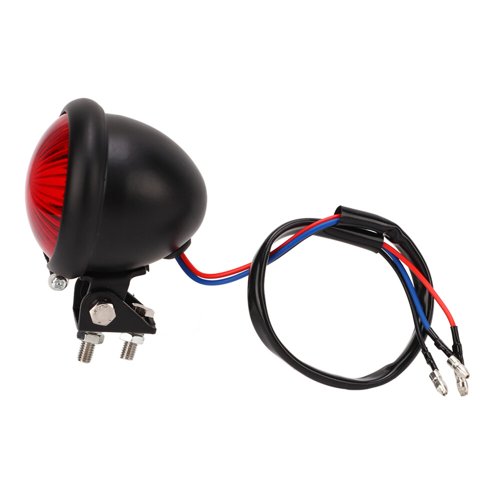 Motorcycle 12V Retro Round Led Tail | Brake & Running Universal Light 9321374593952