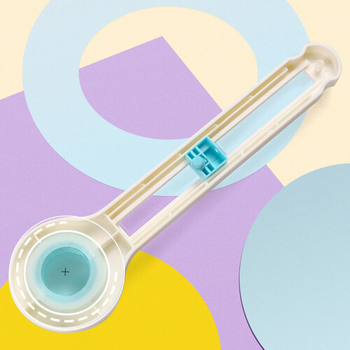 Paper Circle Cutter with Adjustable Diameter and Dual Scale for Scrapbooking, Card Making 2