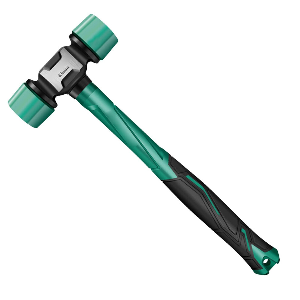 Rubber Mallet Nonslip Hammer For Dorm Bed 43Mm Head Heavyduty Doublesided Soft Mallet Portable 9189345455797