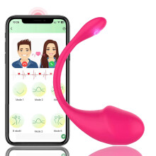 Vibrator Remote AppControlled Bluetooth Mini Vibrator EGS004 For Women 10 Modes Wireless Phone Control