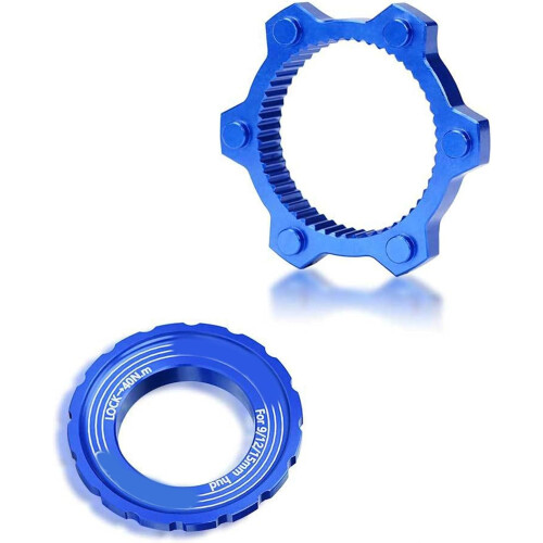 Center Lock Adapter for 44mm Hubs  With Lock Rings, Centerlock Caps, Conversion Spacers 2