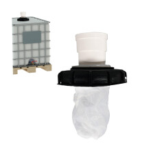 IBC Tank Cover 6.50Inch Straight Head Nylon Plastic Reusable Lightweight For Rainwater Tanks Lids