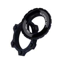 Disc Brake Center Lock To 6Bolt Rotor Adapter For Road Bike Black