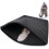 Cat Litter Mat Double Layer Washable Trapping Mat Scatter Control Under Litter Box Gray 2