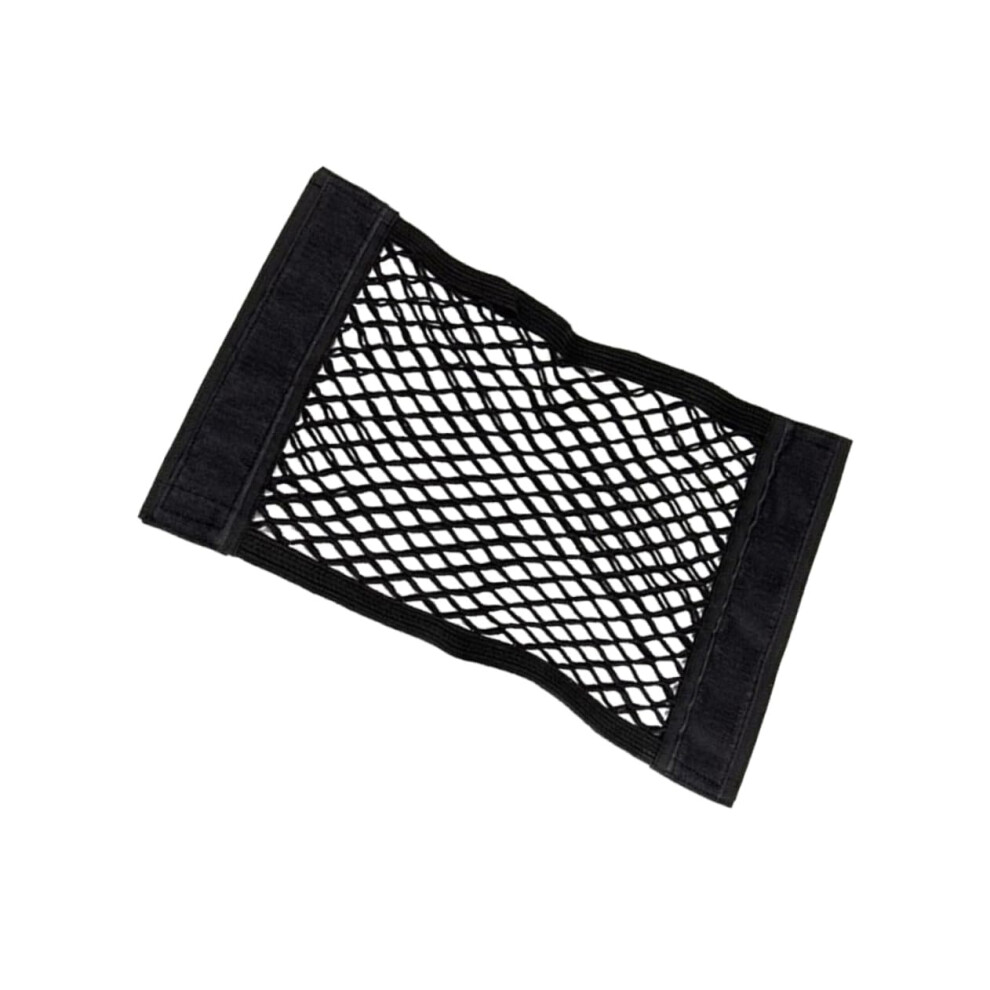 Car Seat Trunk Net Double Layer Carseat Organizer Size 4 Trunk Storage Net Black 9382693984050