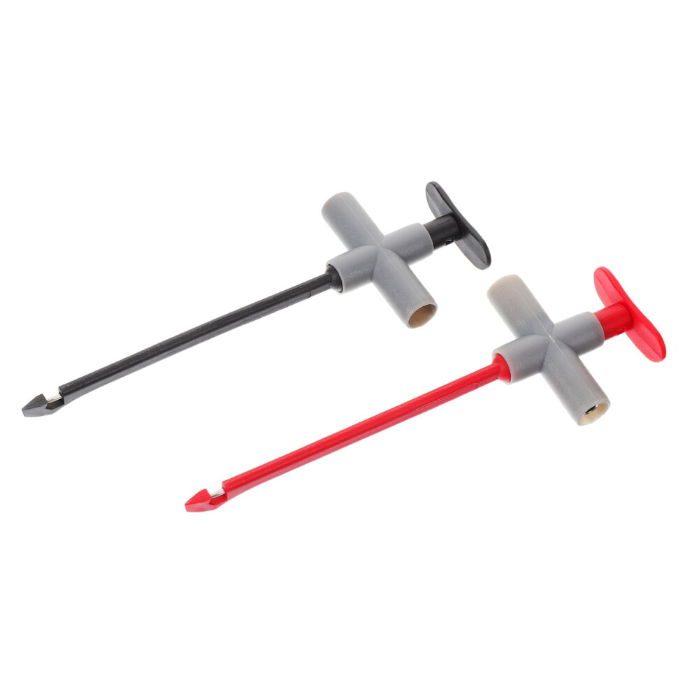 Insulated Test Probes 2 Pieces With Piercing Clips For Multimeter Automotive Nonpiercing Safety Design 9347817276619