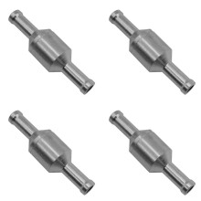 4pcs 6mm Válvula de Retenção Freio Servo Booster Sem Retorno Válvula Unidirecional em Linha Válvula Antirretorno Mangueira de Vácuo Válvula de