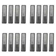 16 Peças Guarnição de Moldagem Por Gotejamento da Tampa Do Telhado para 2 de 2007-2014 3 BK 2003-2008 BL 2009-2013 5 CR 2005-2010 6 CX7 CX9