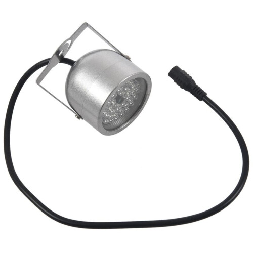 4X 48 LED IR Infraröd Night Vision Säkerhetskamera CCTV-Kamera DC12V Silver 1