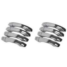 2X for  ZS 2017-2020 Chrome Car Door Handles Cover Trim Stickers Exterior Door Handle Cover