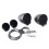 4 Set 3.5 Inch Car Midrange Speaker Base Car Horn Modified 3-Way Speaker Bracket Car 3-Way Frequency Mold Bracket 2