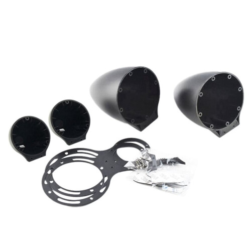 4 Set 3.5 Inch Car Midrange Speaker Base Car Horn Modified 3-Way Speaker Bracket Car 3-Way Frequency Mold Bracket 1