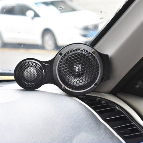 4 Set 3.5 Inch Car Midrange Speaker Base Car Horn Modified 3-Way Speaker Bracket Car 3-Way Frequency Mold Bracket 2