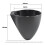 4 Set 3.5 Inch Car Midrange Speaker Base Car Horn Modified 3-Way Speaker Bracket Car 3-Way Frequency Mold Bracket 7
