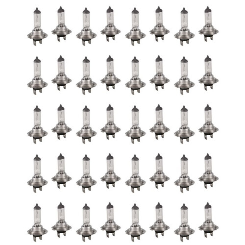40x Car Front  Light Headlight H7 Bulb Light Lamp 12V 55W