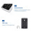 3X 125KHz RFID Access Control Keypad EM Card Reader Door Access Control System Door Lock Opener Keyboard System 4
