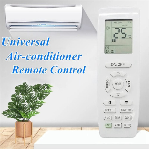 3X YAP1F Air Conditioner Remote Control for GREE YAP1F Home Heating and Cooling Function Replacement Remote Control 2