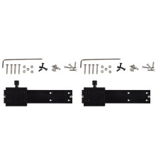 2X CNC Adjustable Module Mounting Frame Laser- Set for Laser- Focus for Laser-Machine Device Full Metal Black