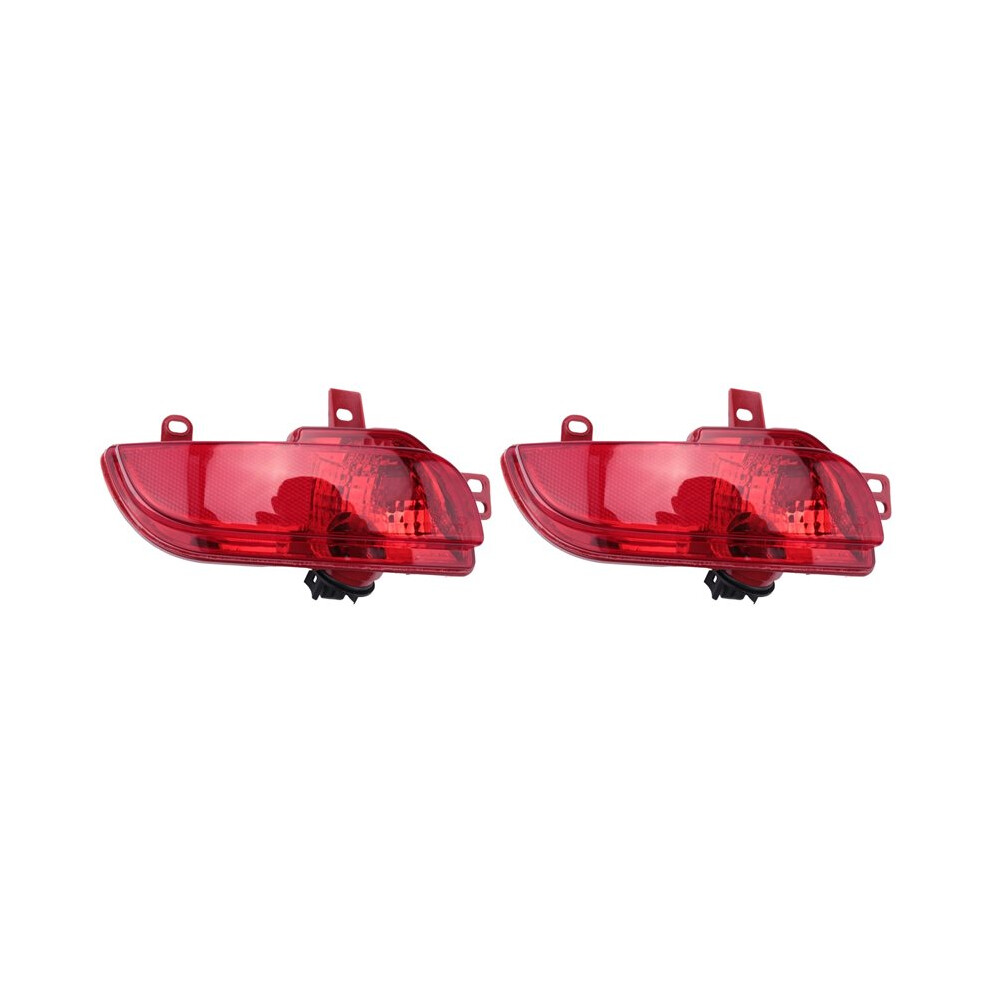 2X 6350Ha With Bulb The Left For 206 207 Car Rear Bumper Reverse Tail Fog Lamp Reflector Light 6031252814774