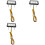 3X Motorcycle Decorative Led Taillight License Plate Light for     White 1