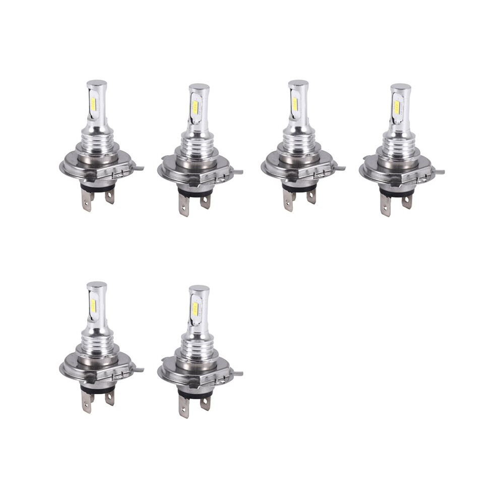 6X H4 9003 Hb2 Led Headlight Bulbs Kit High Low Bright 35W 4000Lm 6000K White 6033071326902