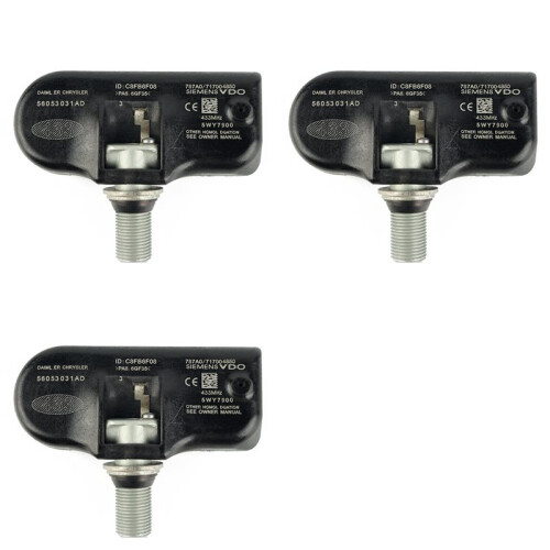 3X 56053031AD för    DÄcKTRYCKSSENSOR TPMS 433MHz TS-CH10